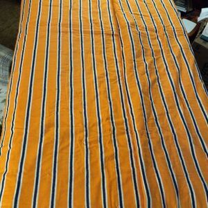 Tied Handmade Repurposed Wool/Cotton Front & SU colors back Quilt Cottage core